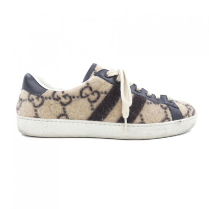Gucci Sneakers Black 7 Beige Brown