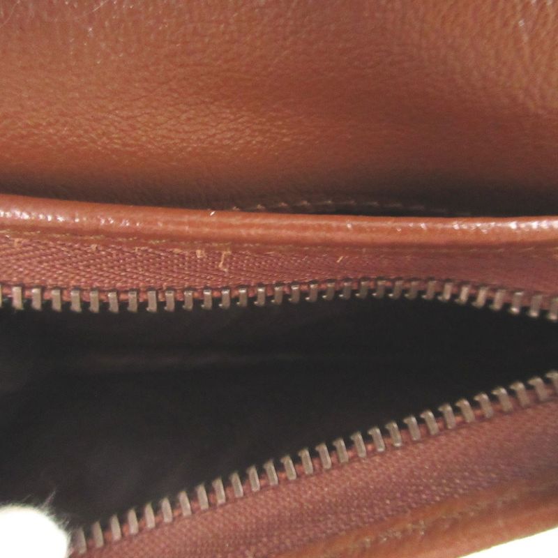 Gucci 466492 Leather Brown Bifold Wallet 0584 Gucci