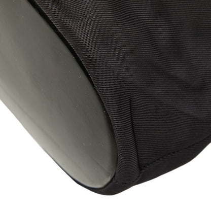 Gucci Bamboo Handbag Shoulder Bag 2WAY 003 2854 Black Nylon Leather Women's