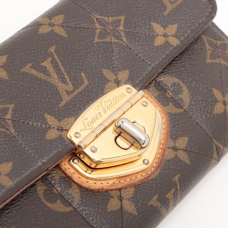 Louis Vuitton Portefeuille Sarah Monogram Etoile Long Wallet Long M66556 Brown