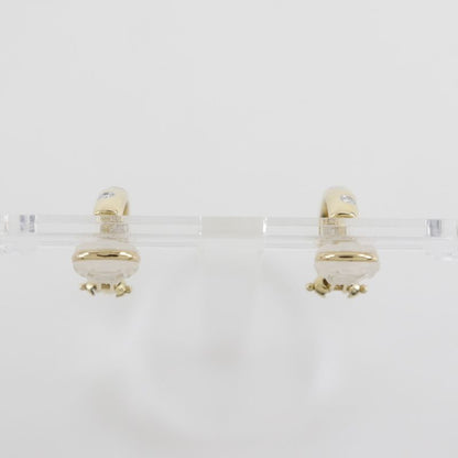 Tiffany & Co Dots Hoop 4P 18K Yellow Gold X Pt950 Platinum X Diamonds Ladies