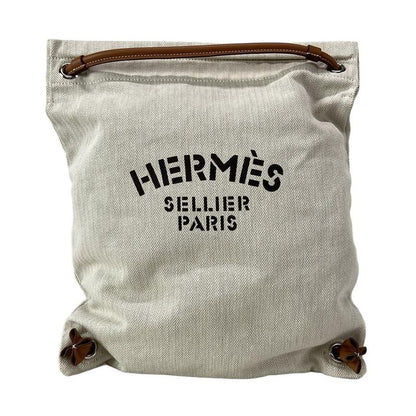 Hermes Backpack Sac Marine Cles X Gold Silver Hardware /2way/depth None