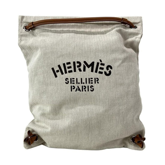 Hermes Backpack Sac Marine Cles X Gold Silver Hardware /2way/depth None