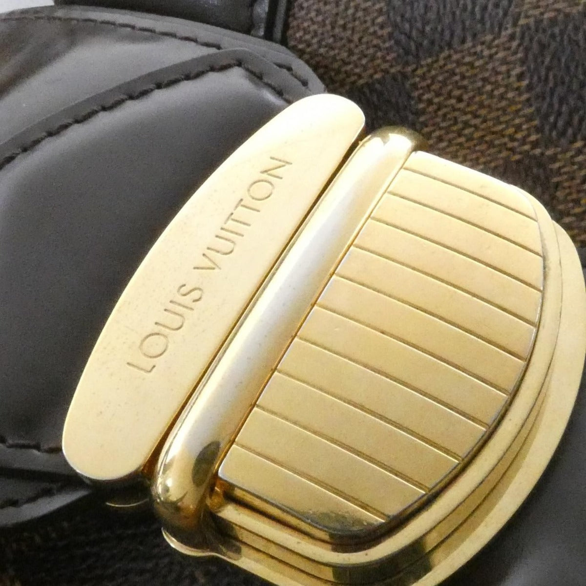 Louis Vuitton Damier Sistina GM Shoulder Bag — view 4