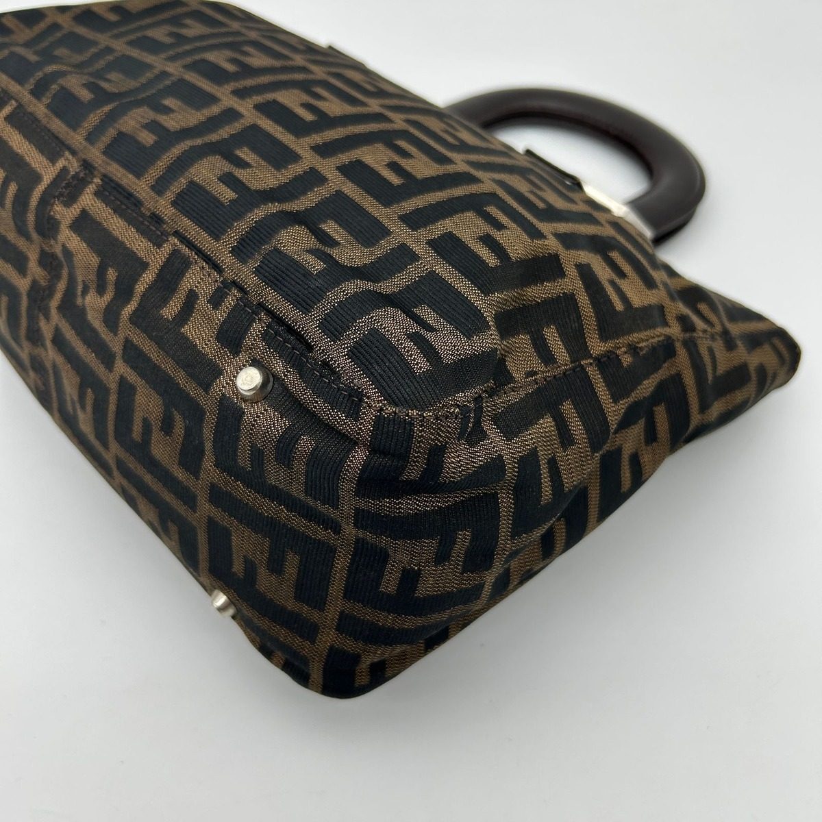 Fendi Zucca Tote Brown — view 11