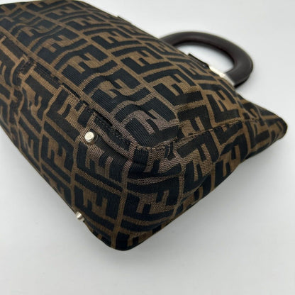 Fendi Zucca Tote Brown — view 11