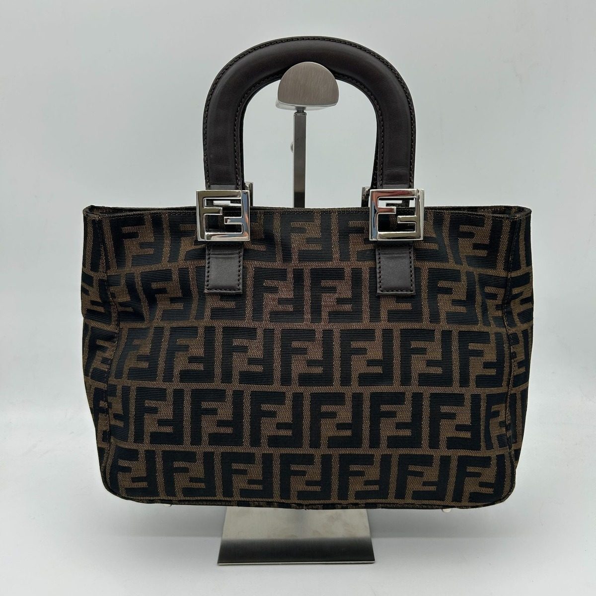 Fendi Zucca Tote Brown — view 2