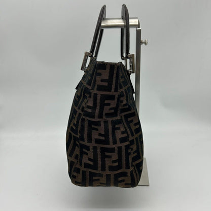 Fendi Zucca Tote Brown — view 4