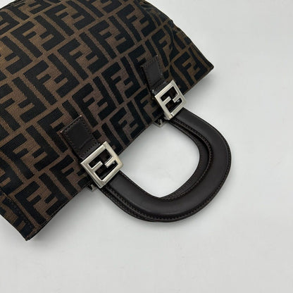 Fendi Zucca Tote Brown — view 5