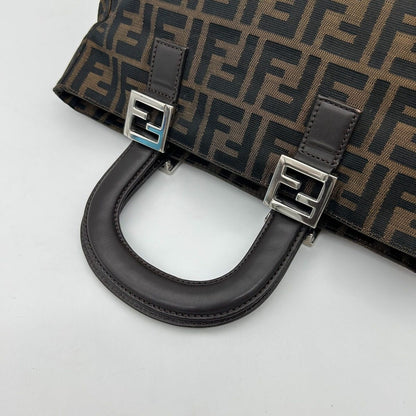 Fendi Zucca Tote Brown — view 6