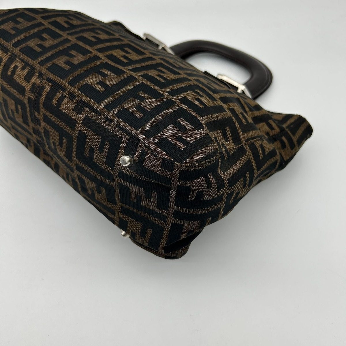 Fendi Zucca Tote Brown — view 9