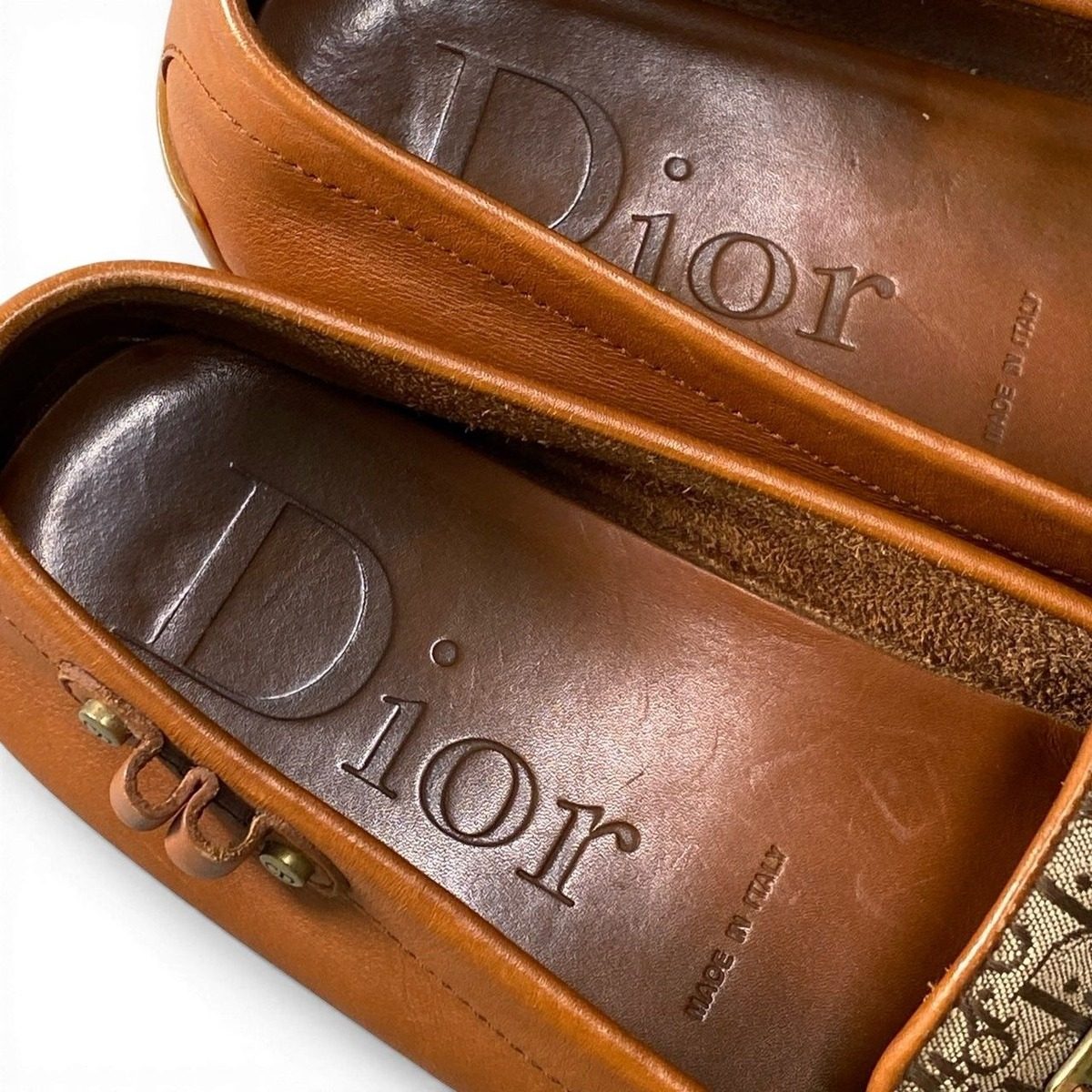 Dior Street Chic Trotter Loafers 38 Brown — view 8