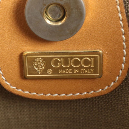 Gucci Micro GG Sherry Line Interlocking G Leather Tote Bag Shoulder Business A4