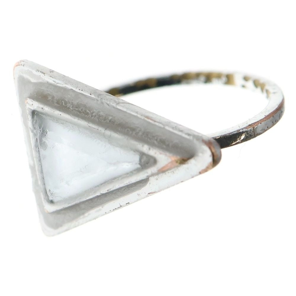 Celine Triangle Ring Silver