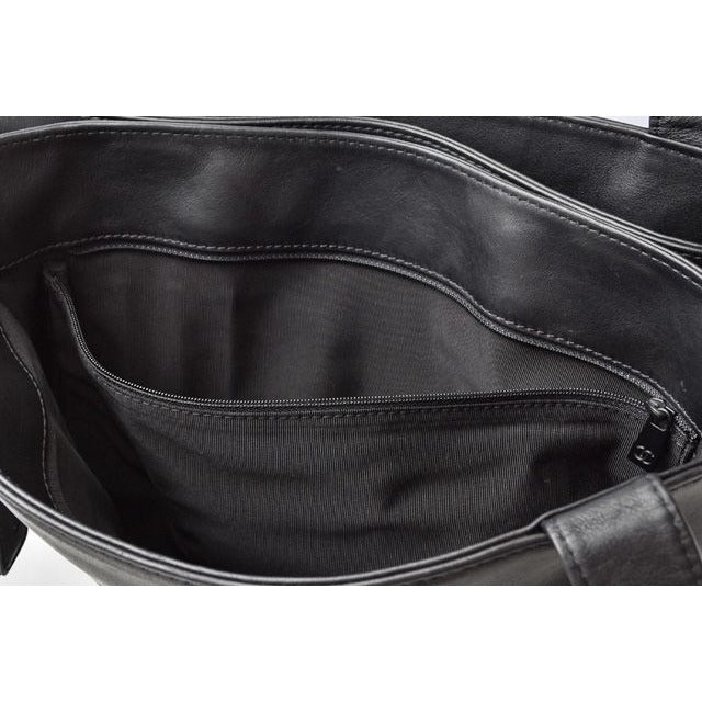 Chanel Tote A4 Lamb Leather Black — view 10