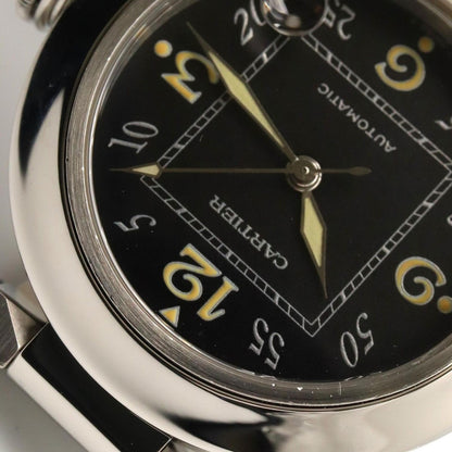Cartier Watch Pasha C Black Stainless Steel — view 12