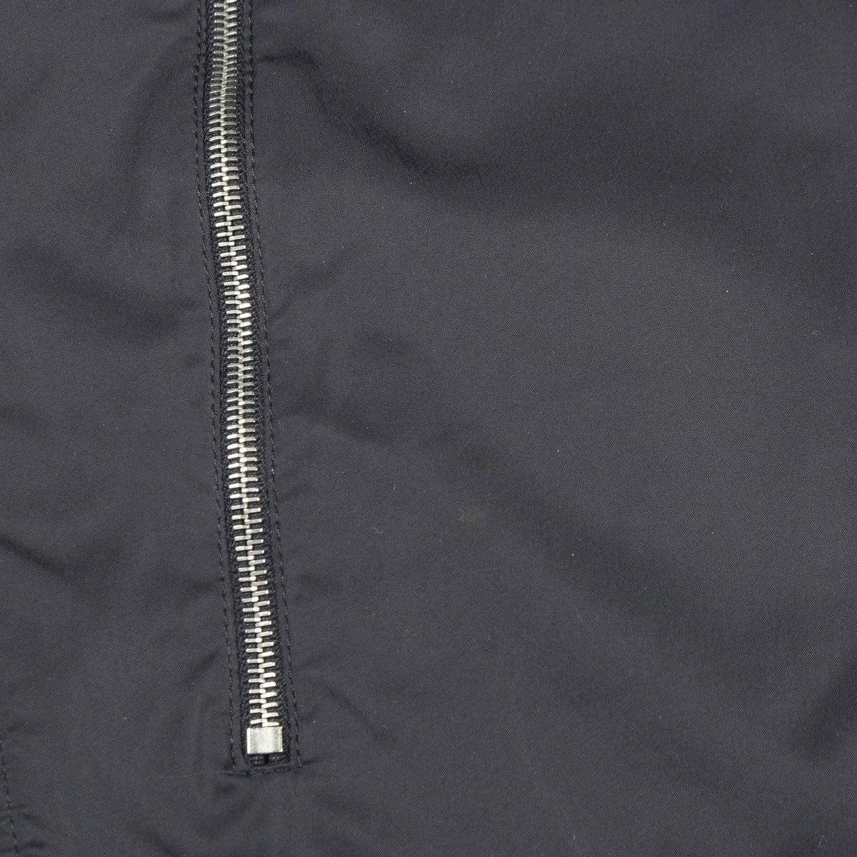Hermes Jacket Nylon Blouse Navy — view 8