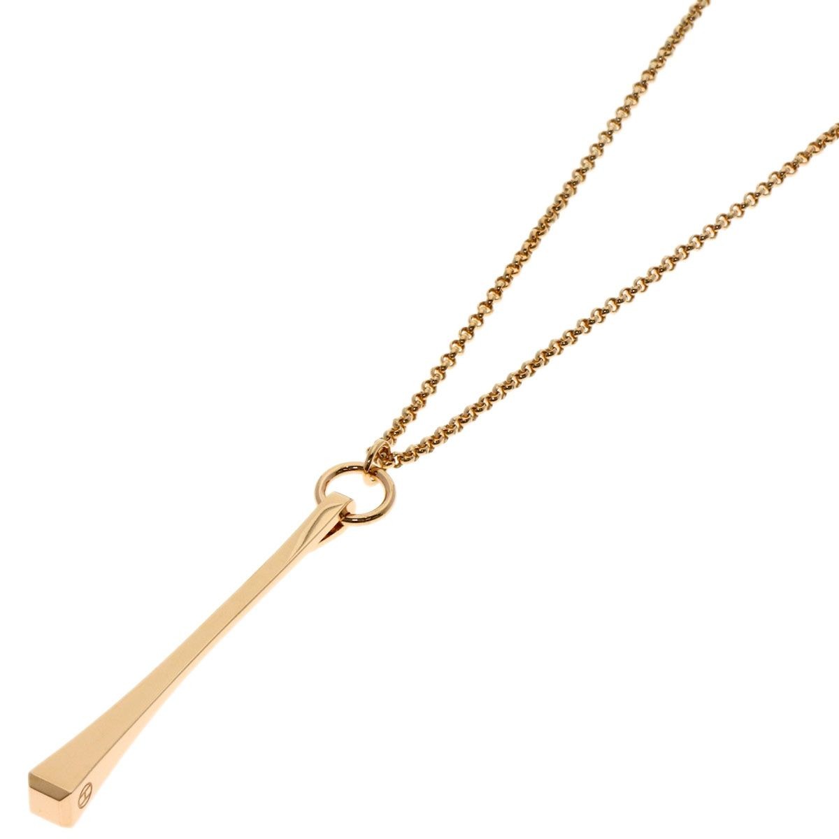 Hermes Clou de Forge Necklace 18K Pink Gold