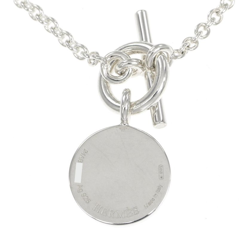 Hermes Necklace Amulet Serie Pendant Silver - Ag925 40cm (15.75in)