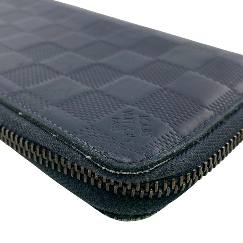 Louis Vuitton N63549 Vertical Zippy Wallet Damier Infini Long Wallet Brand Card