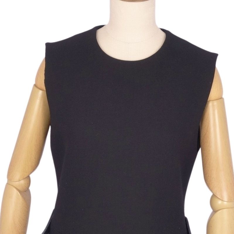 Celine Dress Phoebe Period Sleeveless Leather Belle