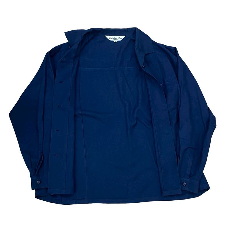 Christian Dior Sports Cotton Long Sleeve Shirt Top