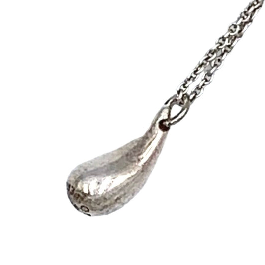 Tiffany & Co Teardrop Silver Necklace