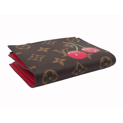 Louis Vuitton LV X Tm Portefeuille Lisa Cherry Monogram Canvas
