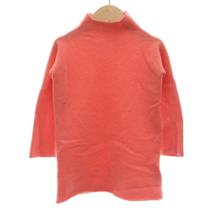 Hermes High Neck Cashmere Knit Sweater Long Sleeve 2 Roll Pink GV GY62