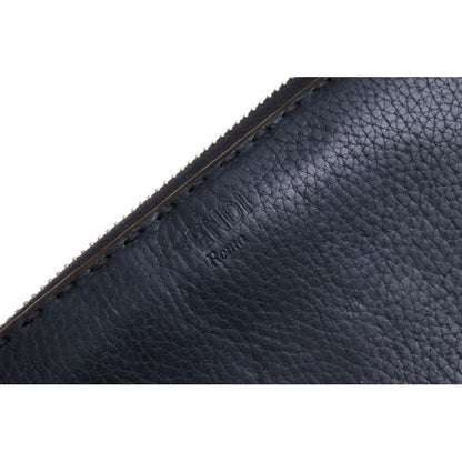 Fendi Long Wallet Women Leather Navy Blue 8 M0374 — view 5