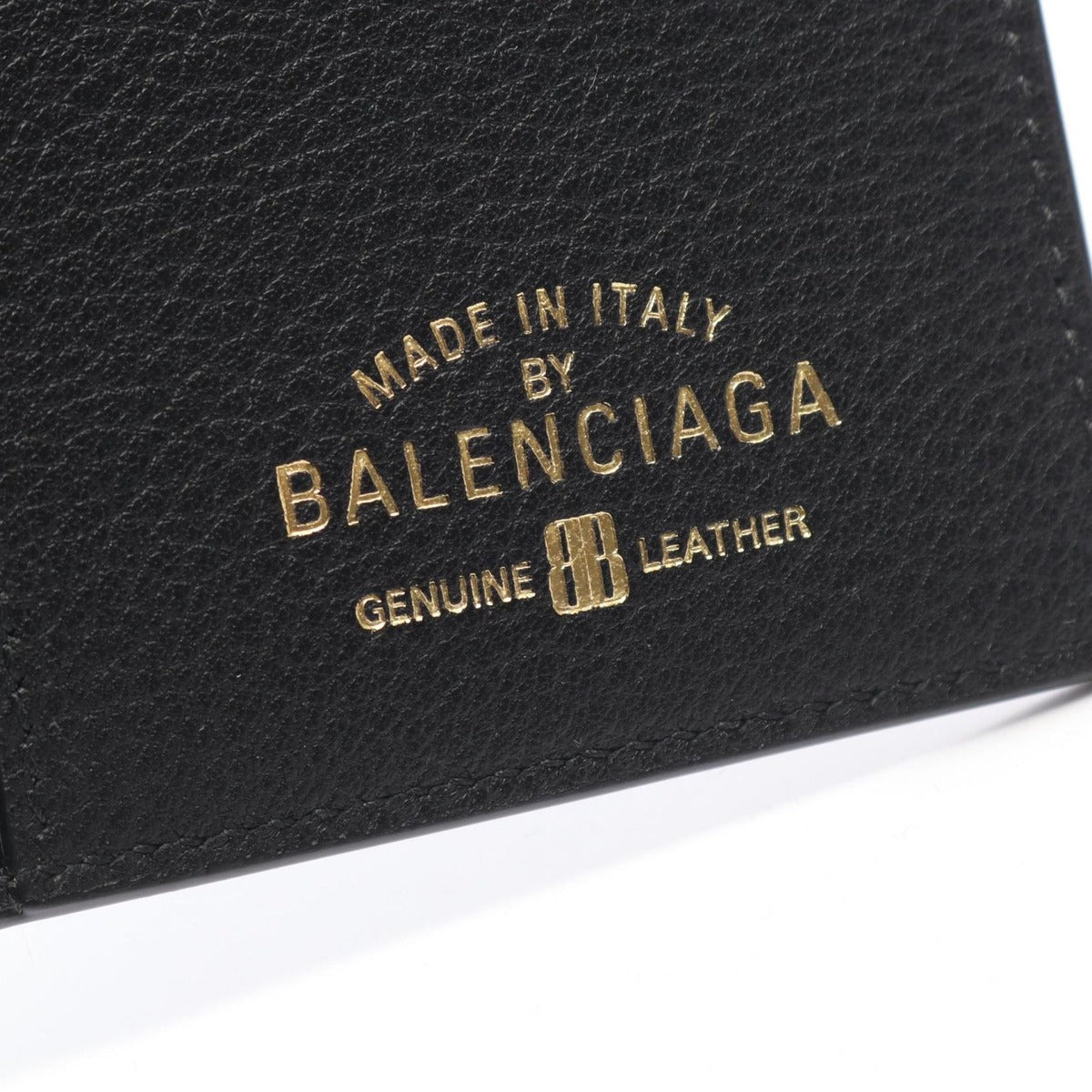 Balenciaga Bifold Wallet Carrie Coin & card Holder Black — view 5
