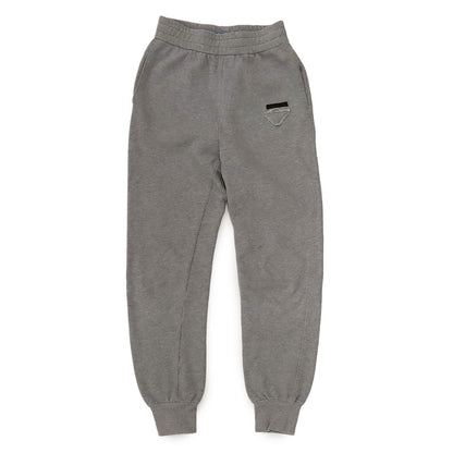 Prada Sweatpants Trousers Cotton Gray XS Pants