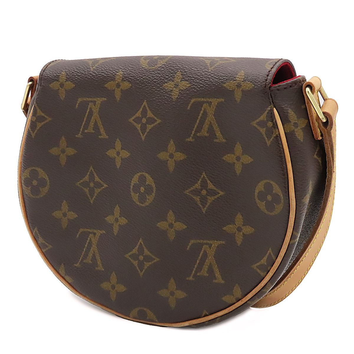 Louis Vuitton Tambourine Brown Monogram Canvas Shoulder Bag — view 2