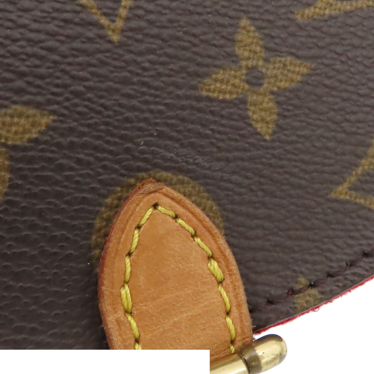 Louis Vuitton Tambourine Brown Monogram Canvas Shoulder Bag — view 7