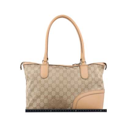 Gucci Horsebit Web Beige Multicolor Canvas Leather Messenger Bag — view 2