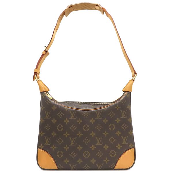 Louis Vuitton Shoulder Bag Boulogne 30 Monogram Canvas Monogram Gold Hardware