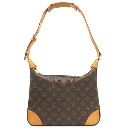 Louis Vuitton Shoulder Bag Boulogne 30 Monogram Canvas Monogram Gold Hardware