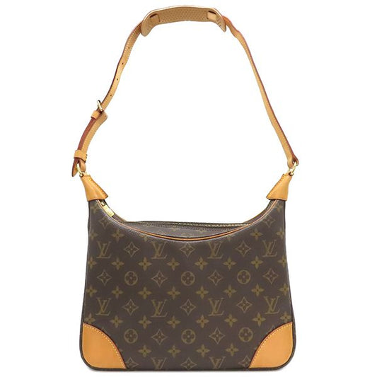 Louis Vuitton Shoulder Bag Boulogne 30 Monogram Canvas Monogram Gold Hardware