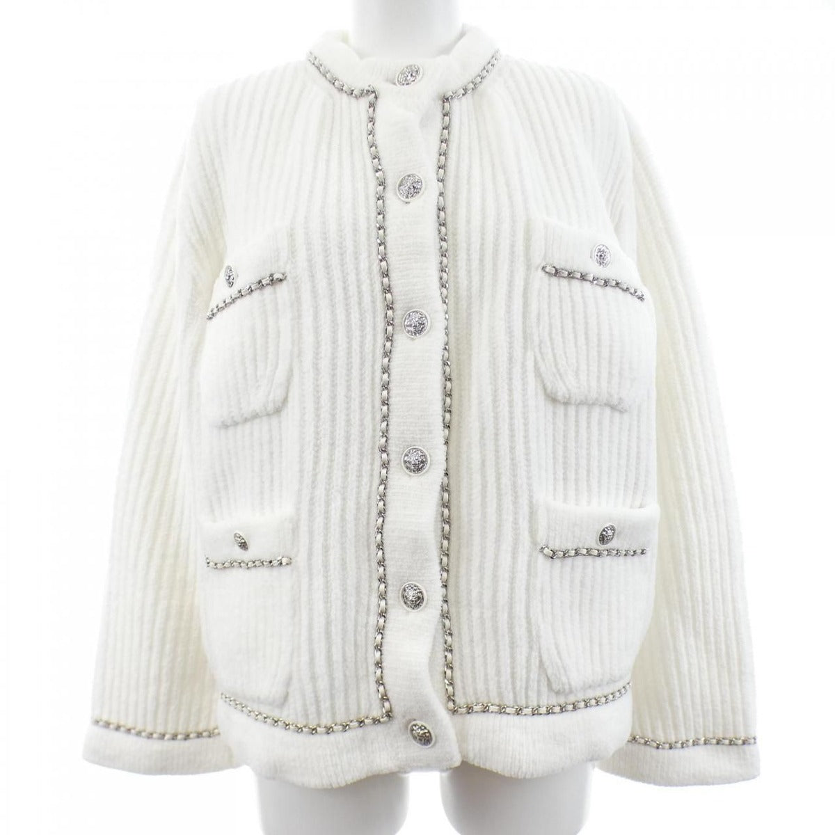 Chanel Collarless Jacket 36