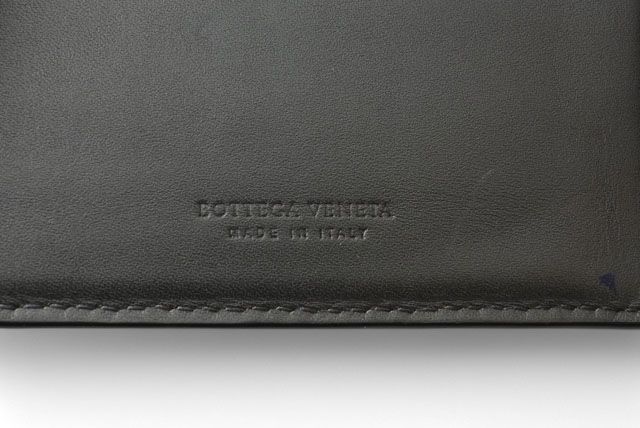 Bottega Veneta Wallet Money Clip Bottega Veneta Fold Wallet Calf Black 123180