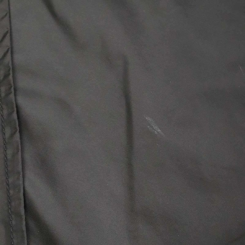 Prada 23aw Re-Nylon Nylon Hooded Raincoat 292113 S231 1wq9 Black 36s