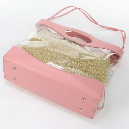 Chanel 2WAY Tote Bag Coco Mark Ch78022 Tote Bag Vinyl 2WAY Tote Bag 27747610