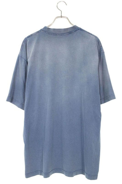 Balenciaga 23AW 764235 Tpvd5 BE KIND Print Damaged T-shirt Men's S