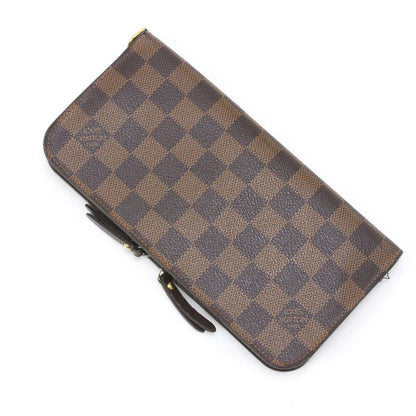 Louis Vuitton Damier Portefeuille Insolite Long Wallet with Initials