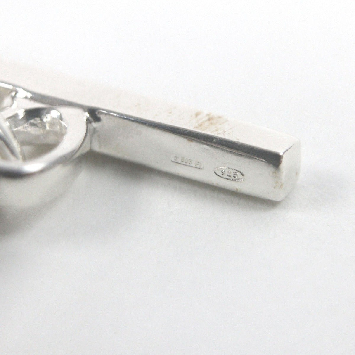 Gucci Vintage Figaro Era Chain Bracelet Silver Box 17 Handbag — view 5