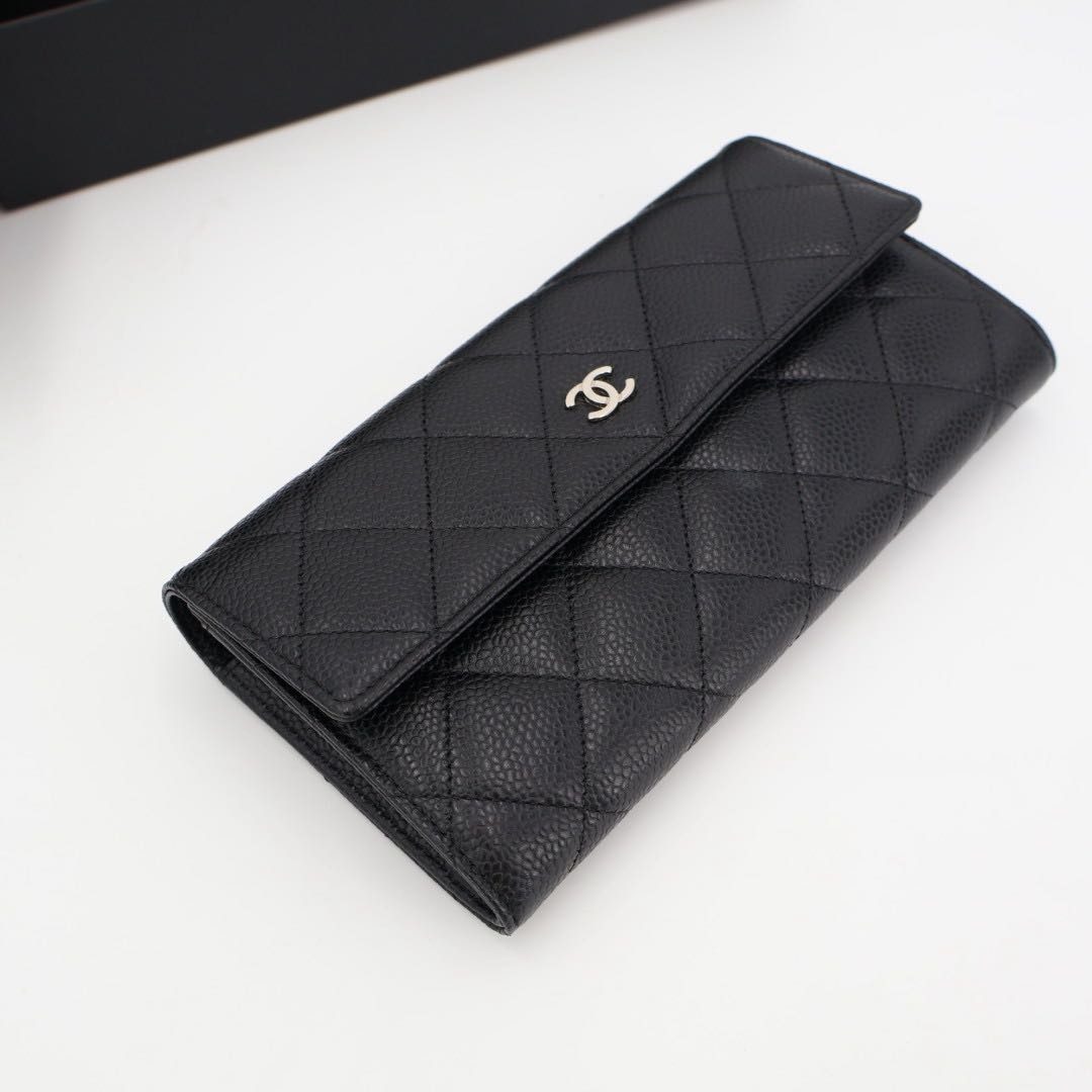 Chanel Caviar Leather Wallet — view 2