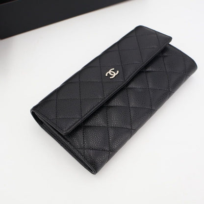 Chanel Caviar Leather Wallet — view 2