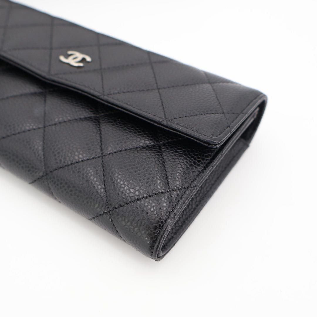 Chanel Caviar Leather Wallet — view 3