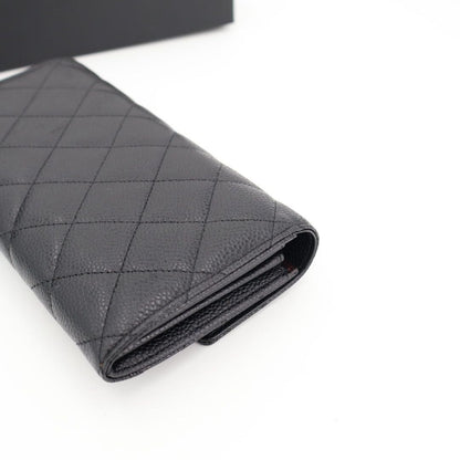 Chanel Caviar Leather Wallet — view 6