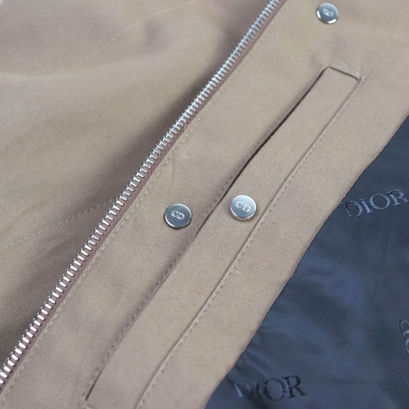 DIOR Homme 2022 293c404a5556 Logo Embroidery Lining Full Logo Leather Collar